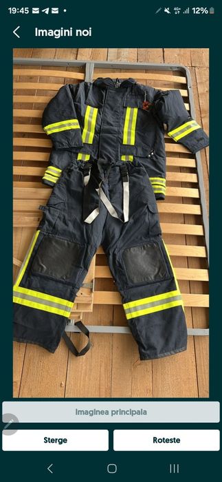 Costum pompieri Nomex jacheta+Pantalon