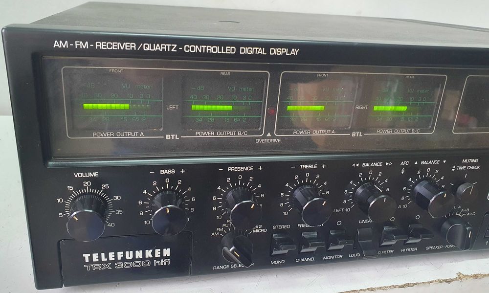Telefunken TRX 3000 amplificator vintage amplituner de referinta