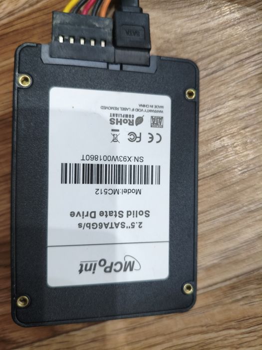 Жесткий диск SSD 512