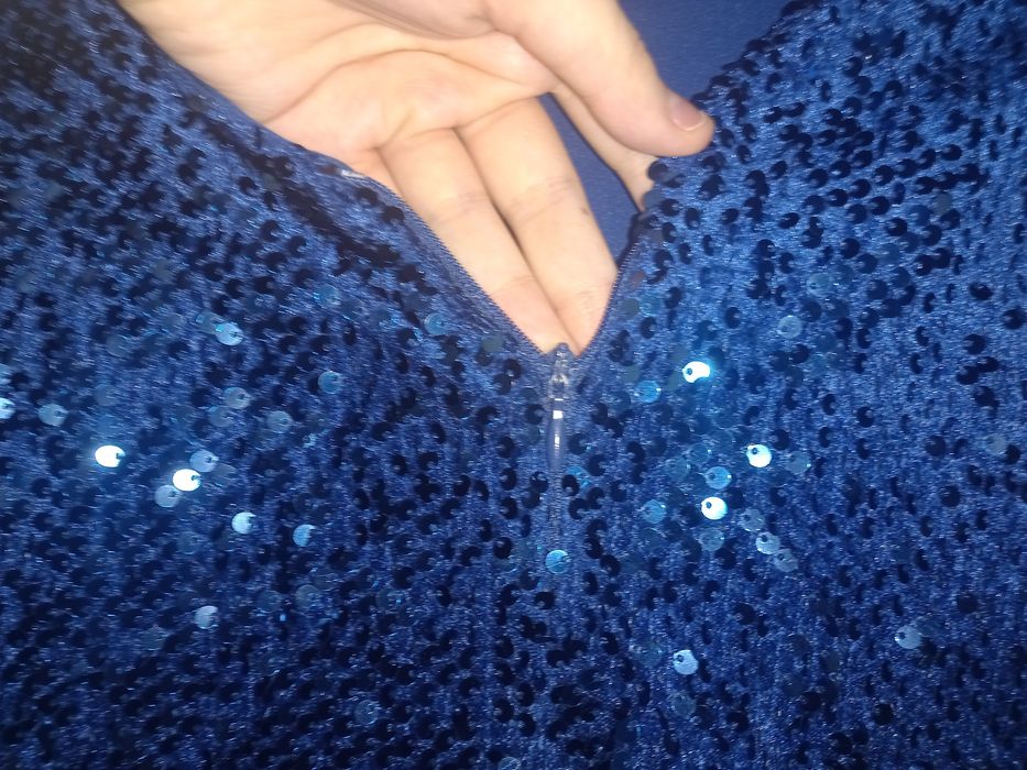 Rochie de seară, albastră