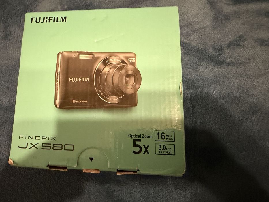 Aparat foto digital Fujifilm FinePix JX580, 16MP, Rosu