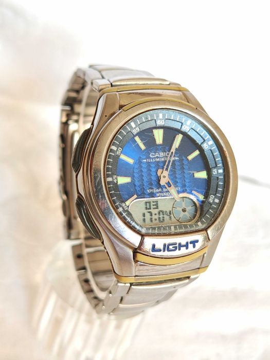 Много Рядък Модел на Мъжки Японски Часовник CASIO - AQ-180W