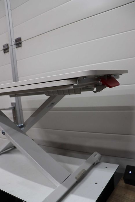 Стойка за лаптоп, Leitz, Регулируема, Максимум 16 кг, 800 x 420 мм, Бяла