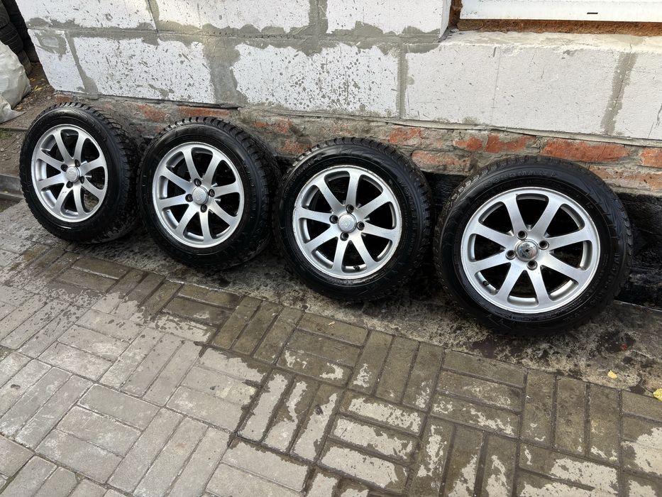 Продам диски R14 4/98 с зимней резиной 175/65/14 нокиан