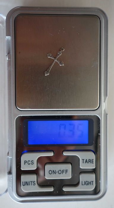 Сребърен синджир/кръстче сребърно