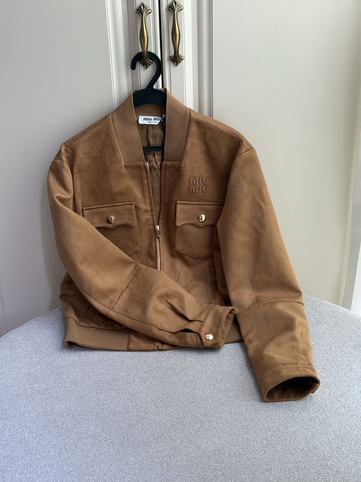 Продам куртку бомбер Миу миу люкс