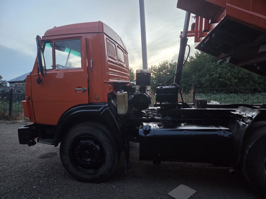 Камаз 55111 с прицепом
