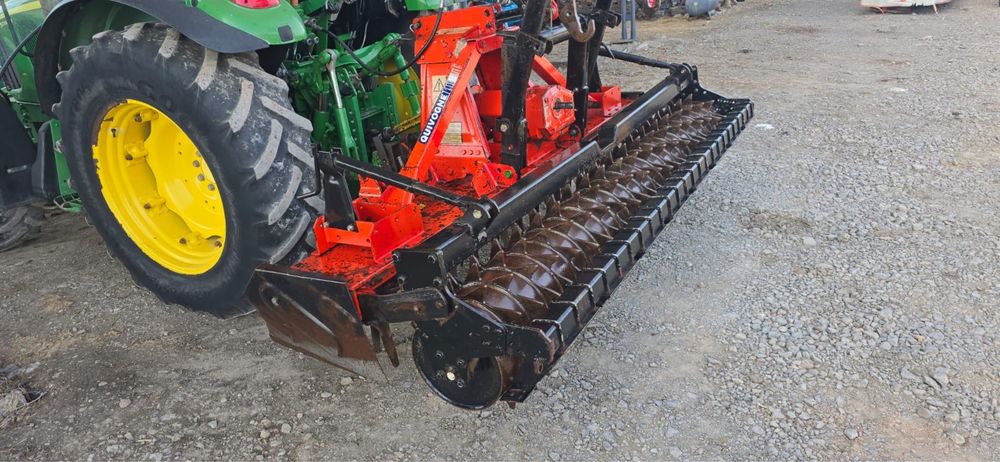 Grapa rotativa  freza 3m Quvogne . Ca kuhn maschio