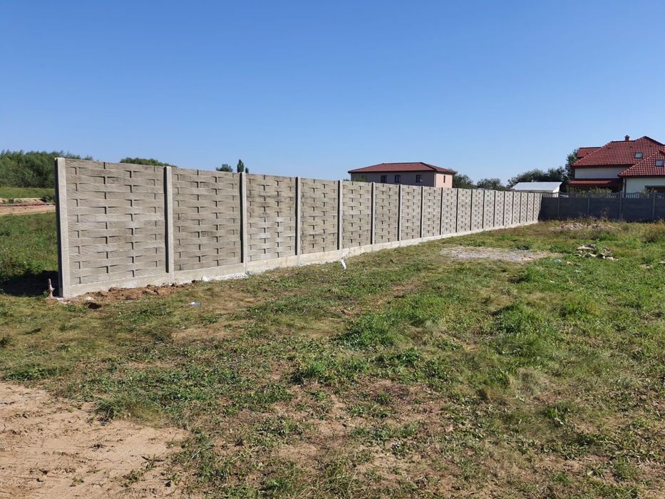 Gard placi beton direct de la producator