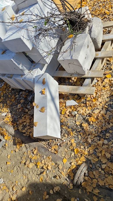 Газоблок разных размеров БУ