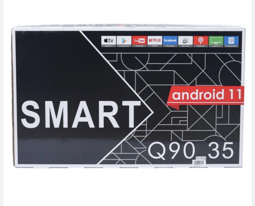 Smart TV Q90-35 32 дюйма Безрамочный Wi-Fi телевизор