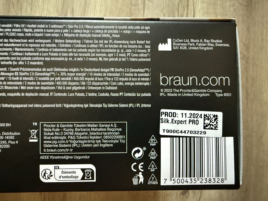 Braun Silk-expert PRO 5 PL5262 IPL епилатор