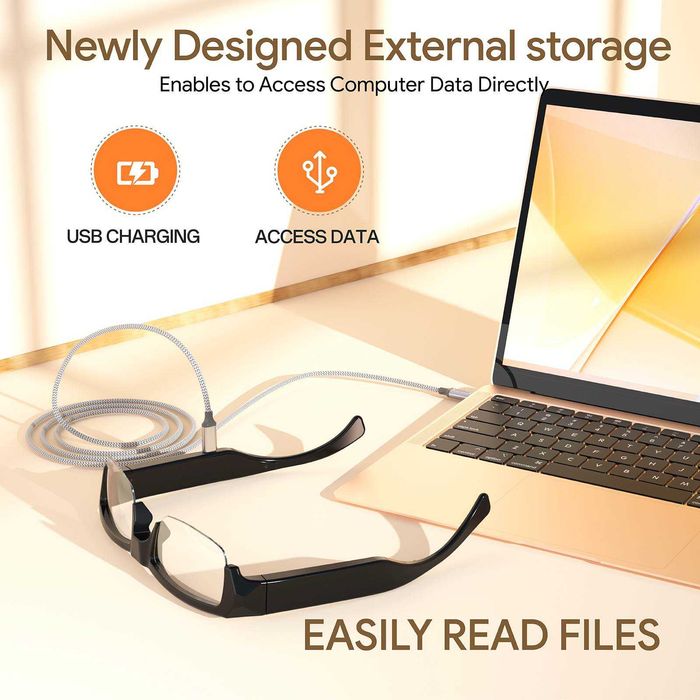 Очила със скрита камера Full HD 1080p / SK049 /