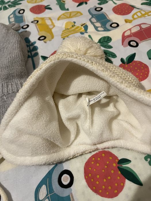 Caciula +cagula H&M copii 62/68