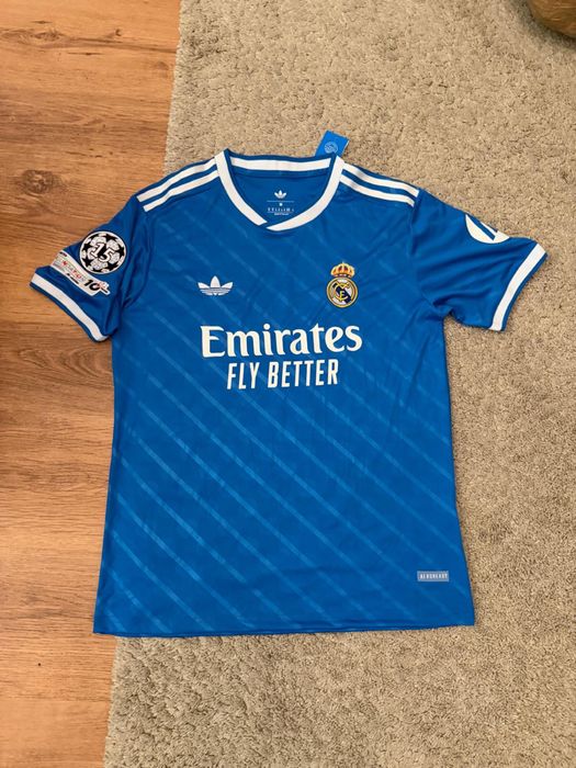 Tricou Vinicius jr albastru
