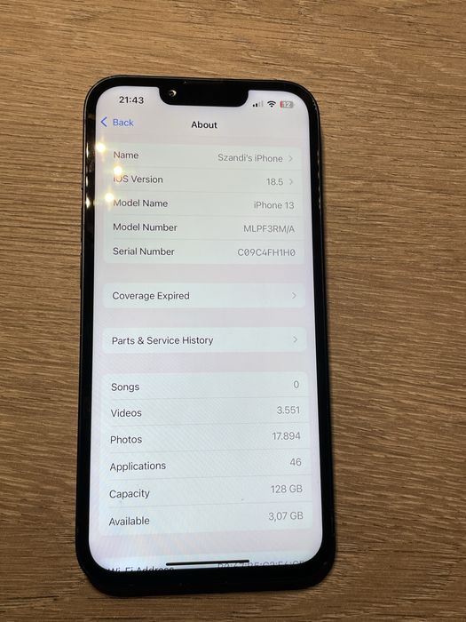 Iphone 13 telefon Iphone apple