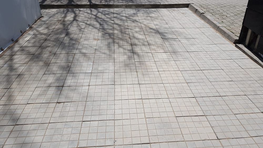 Укладка брусчатки!