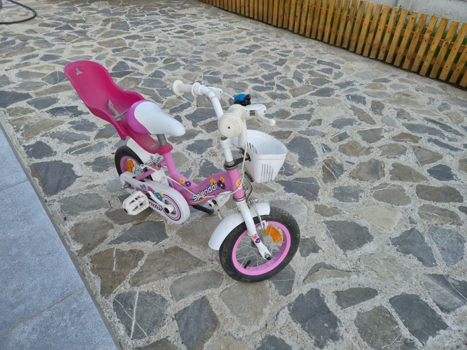 Bicicleta copil 3-5 ani cu roti ajutatoare