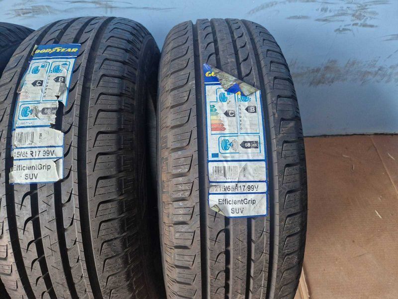 3 Goodyear R17 215/65/ 
нови летни гуми 
DOT1918