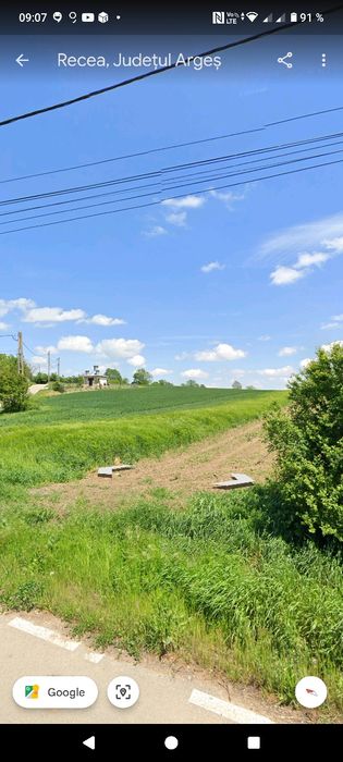 Vând teren agricol 1h Recea, Argeș