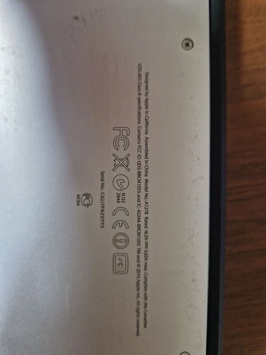 Ноутбук macbook pro a1278 - ЧИТАЙТЕ ОПИСАНИЕ