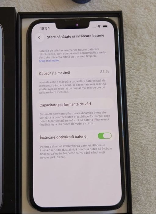 iPhone 13 PRO, Sierra Blue, 85% bateria, Stare FOARTE BUNA