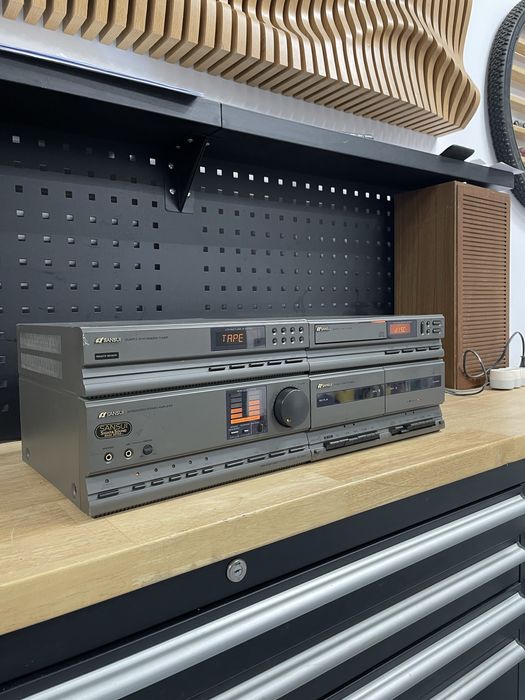 Sistem audio sansui mc1000l amplificator radio deck si cd
