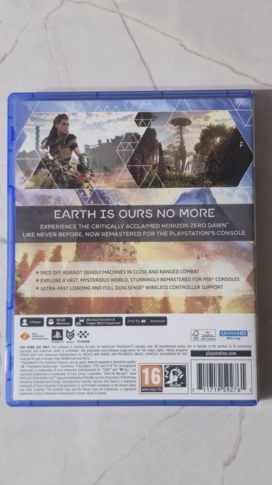 Продам диск на ps5  Horizon Zero Dawn remastered