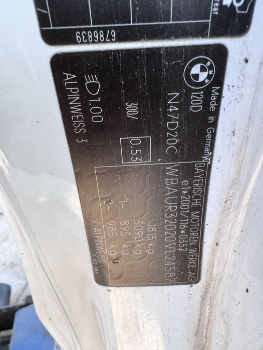 Usa Stanga/Dreapta BMW E81 E82 E88 Coupe Cabrio