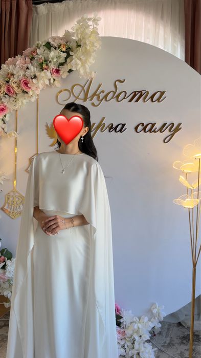 Продам белое платье от Nisa