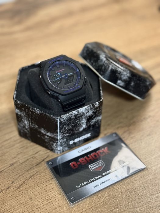 Новые Casio G-Shock GA-2100VB-1ADR