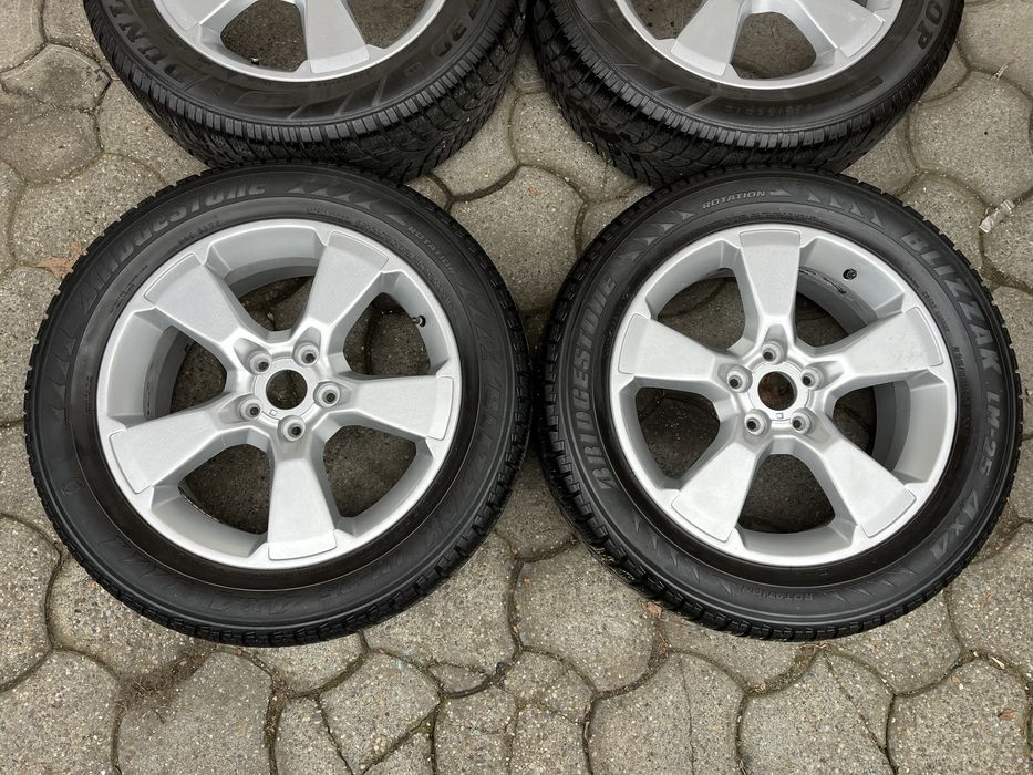 Jante 5x114.3mm, anvelope iarna 235/55 R18, Kia Hyundai Renault Mazda