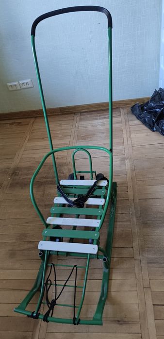 Санки зелёные Ника бу