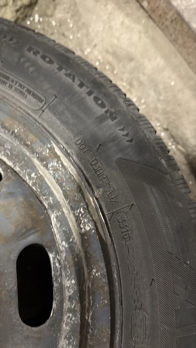 Железни джанти с гуми за VW