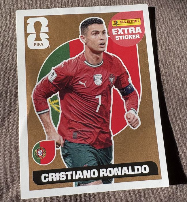 Ronaldo Extra sticker Bronze