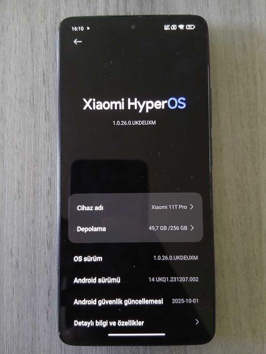 Xiaomi 11 T Pro 5G sotiladi 256 gb