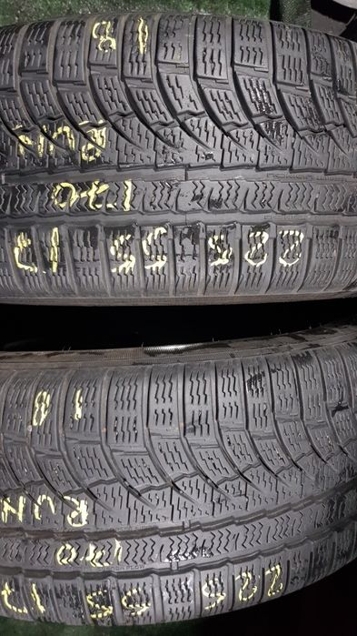 Anvelope 2x225 55 17 nokian iarnă runflat dot 18 mm 5.5