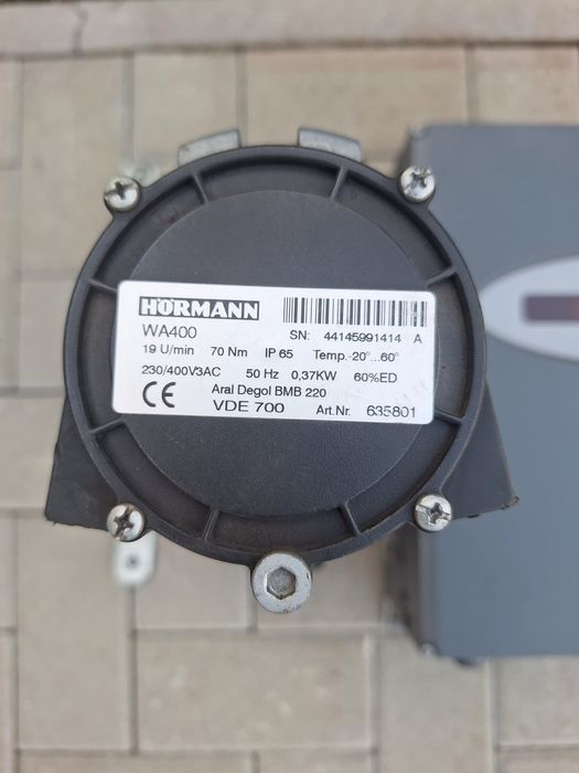 Vind motor cu reductor ușa garaj hormann