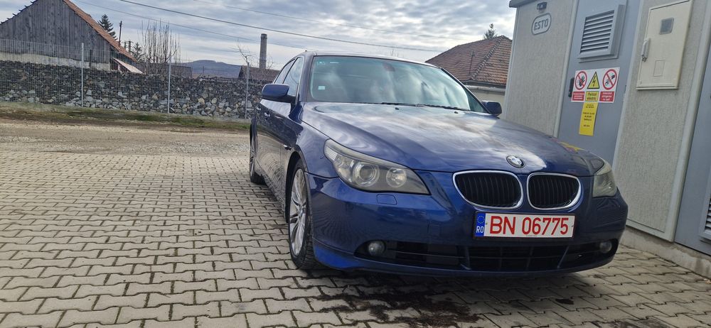 BMW E60 3.0d • 218 CP • Xenon • Piele • Manual • Fără martori aprin
