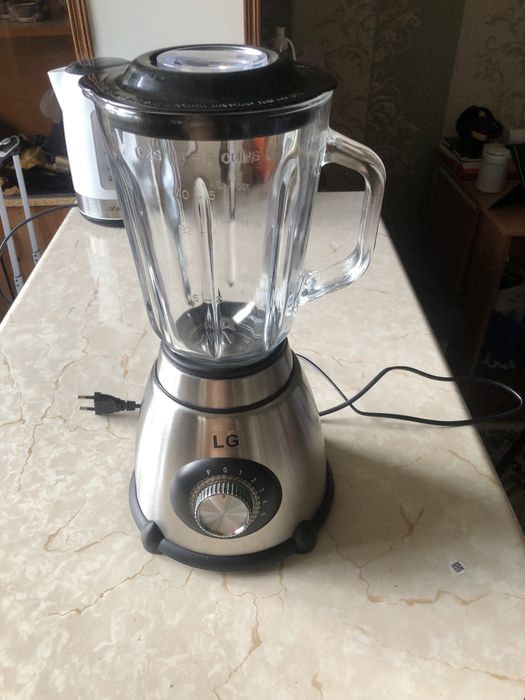 Блендер и кофемолка BS-988,высокоскоростной, Model: LG(чёрный). 4 в 1.