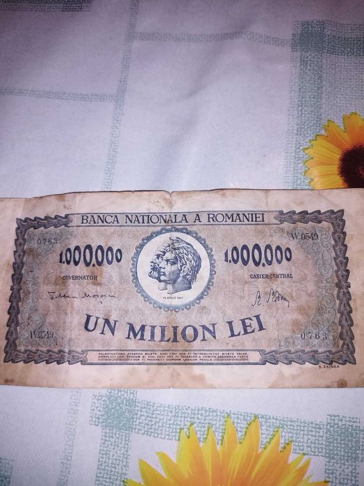 Bancnota de 1.000.000 din perioada interberica