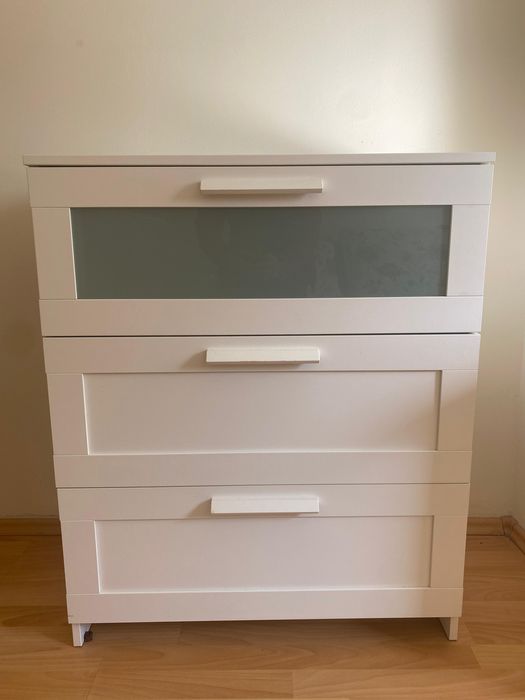 IKEA Brimnes Comodă cu 3 Sertare; Dulap Comodă TV