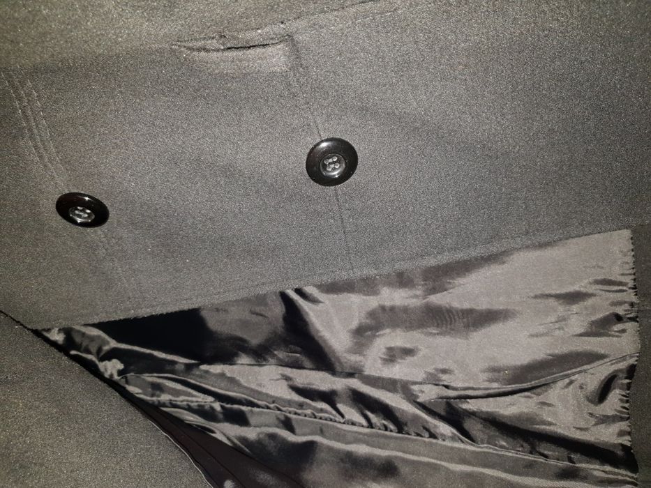 Palton negru marime S