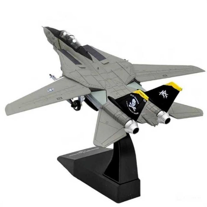Macheta avion metalica Grumman F-14A Tomcat Top Gun 20cm
