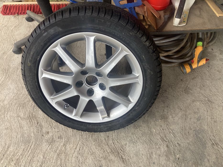 Janta Aliaj Audi A4-B6 R17 2001-2005+Anvelopa Ambele noi 7,5j+17H2 ET45 225 45 R17
