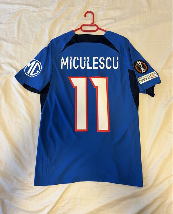Tricou FCSB Miculescu jucat in meciul cu PAOK 2-0
