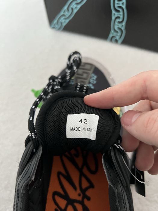 Versace Chain Reaction Black/ Grey/ White 42