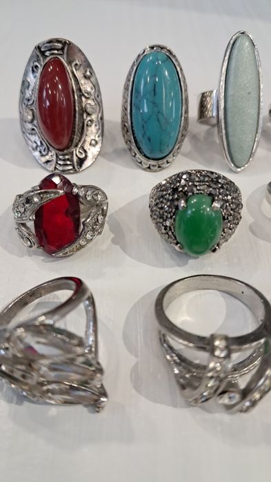 Старинни  антични пръстени 12 броя