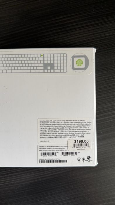 Apple Magic Keyboard with Touch ID