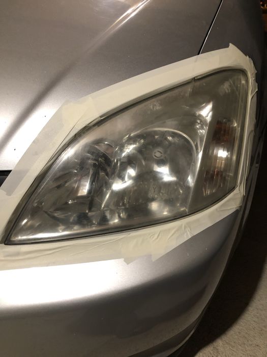 Полиране и пастиране на фарове и стопове!